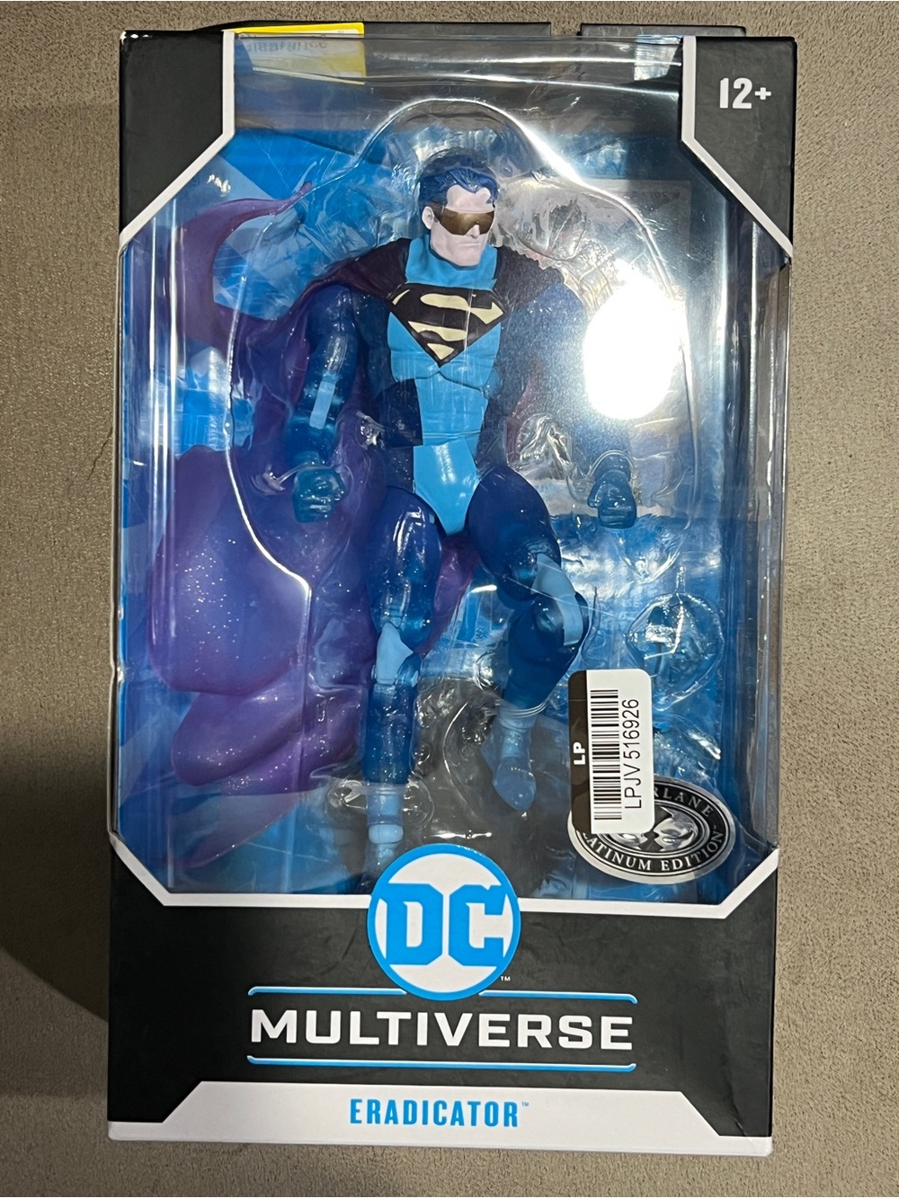 McFarlane DC Multiverse Eradicator Platinum (Return of Superman) Action Figure